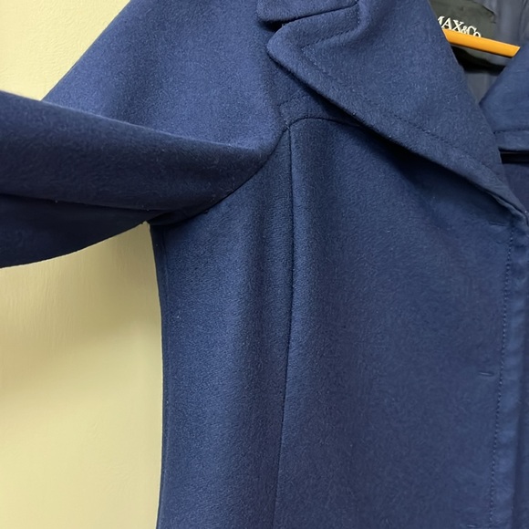 Max & Co. Wool Clever Coat | size 10 | EUC | blue - Picture 4 of 6